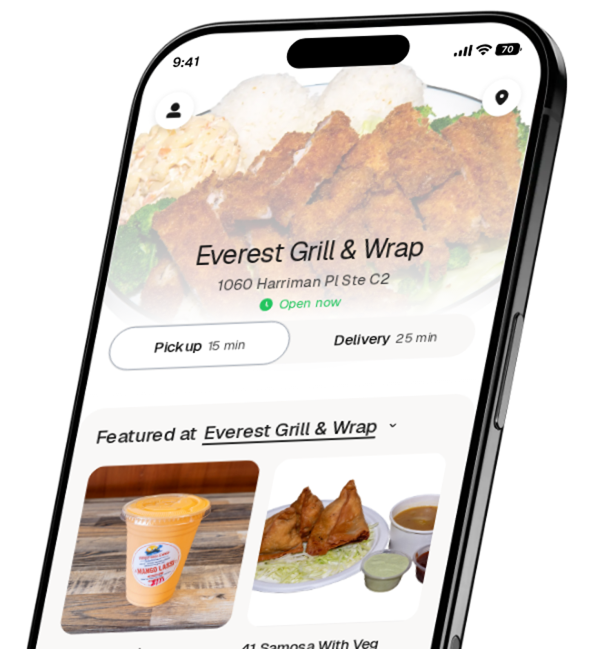 Everest Grill & Wrap app preview