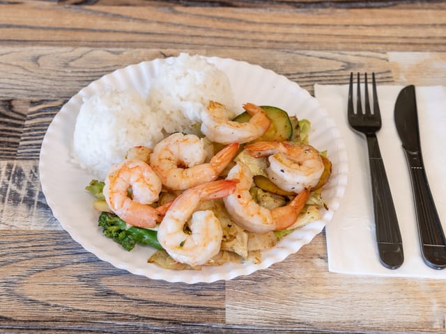 Garlic Shrimp.