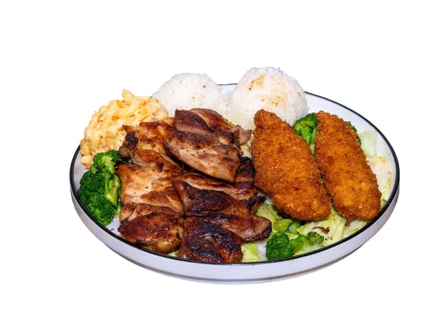 12. White Fish + BBQ CK Combo.