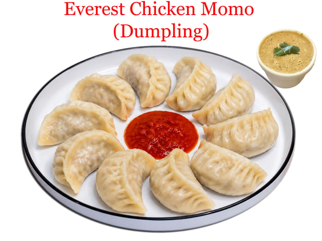 Everest Chicken MoMo Steamed (Chicken Dumplings) 10 Pcs.