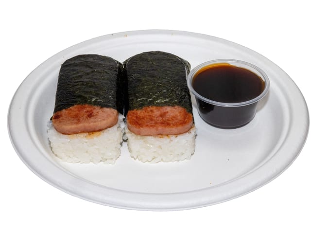 73. Nori Beef Roll/ BBQ Beef Musubi ( 2Pcs).