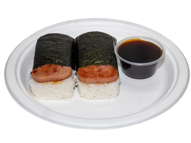71. Nori Spam Roll/ Spam Musubi (2 Pcs).