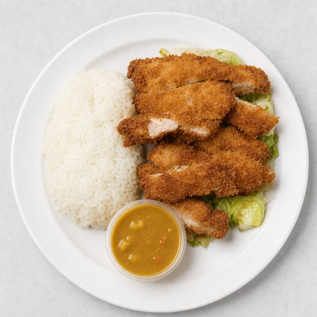 Curry Chicken Katsu.