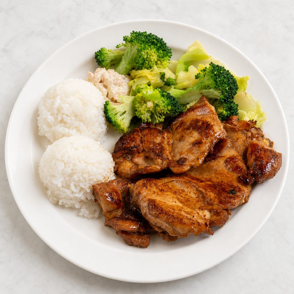 4.Spicy Cajun Chicken (Lunch & Dinner).