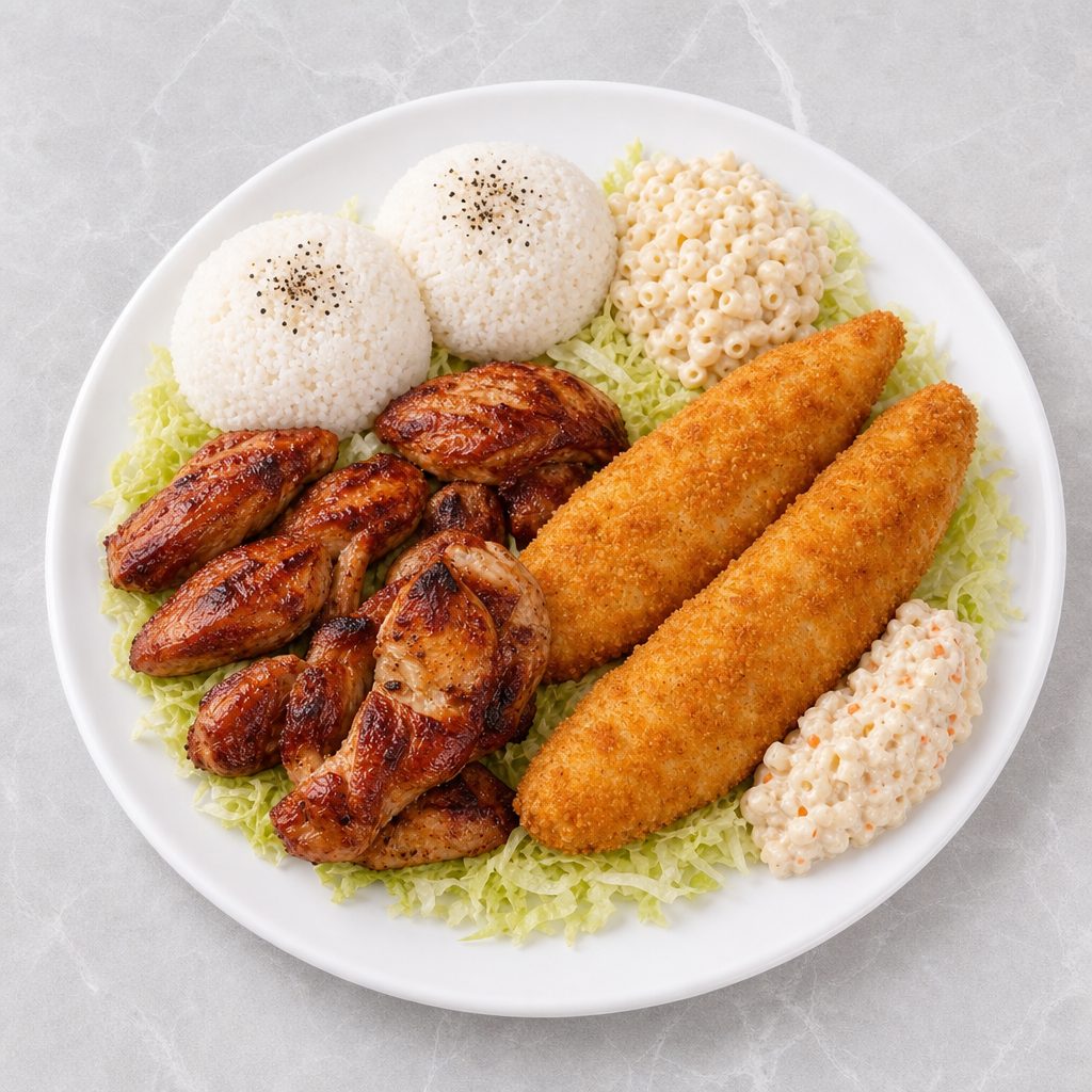 White Fish + BBQ CK Combo.