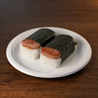 71. Nori Spam Roll/ Spam Musubi (2 Pcs)