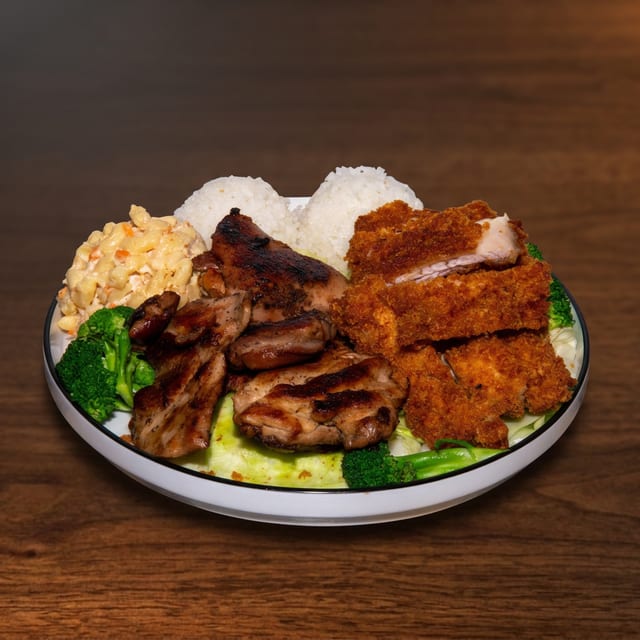 3.Chicken Combo (BBQ Ck + Ck Kastu).