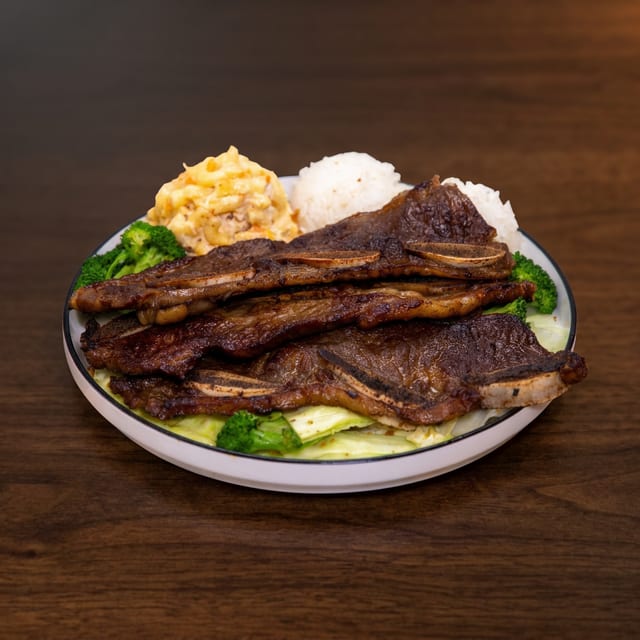 Kalbi Short Ribs (Lunch & Dinner).