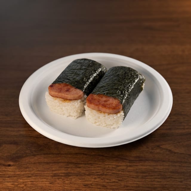 BBQ Beef Musubi (2Pcs).