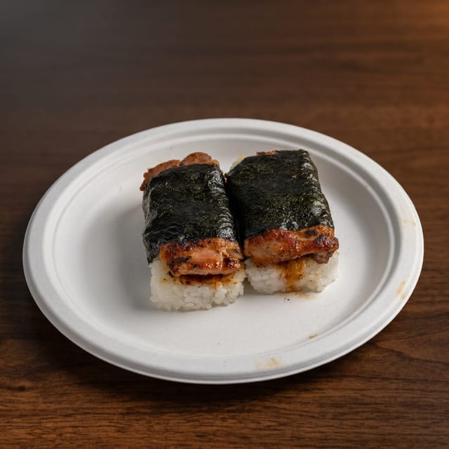 72. Nori Chicken Roll/BBQ Chicken Musubi (2Pcs).