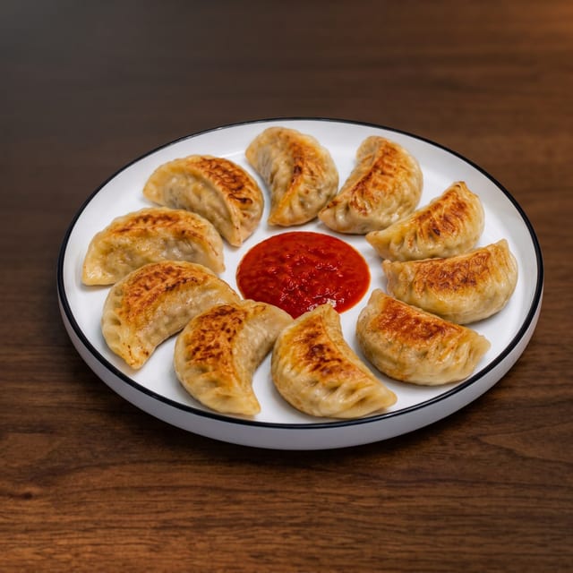 Everest Chicken MoMo Pan Fried (Chicken Dumplings) 10 Pcs.
