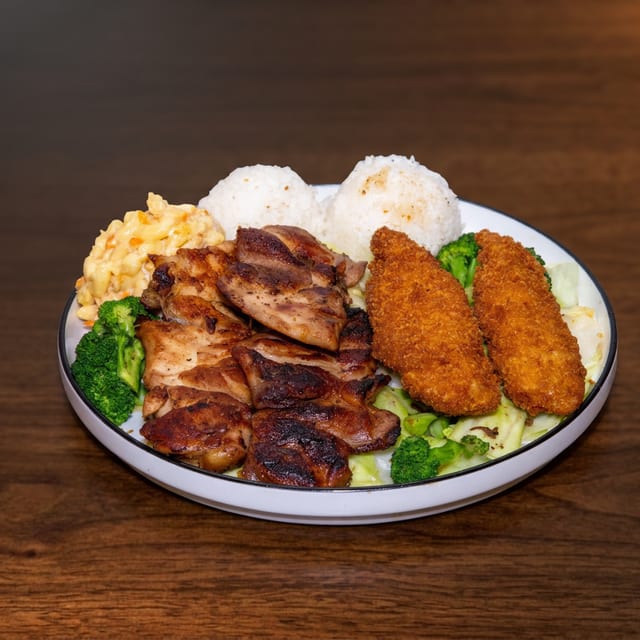 12. White Fish + BBQ CK Combo.